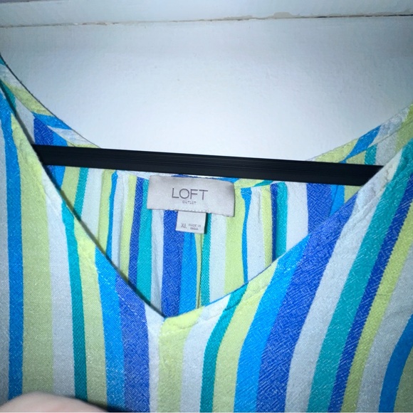 LOFT Outlet Sleeves Button Down Blouse - Picture 6 of 6